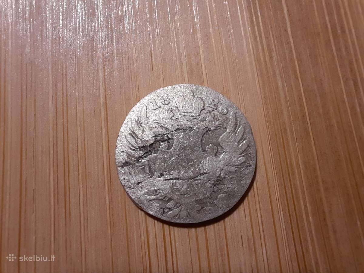 10 grosu 1826 poes Lenkija - Sidabras - nuotraukos Nr. 2