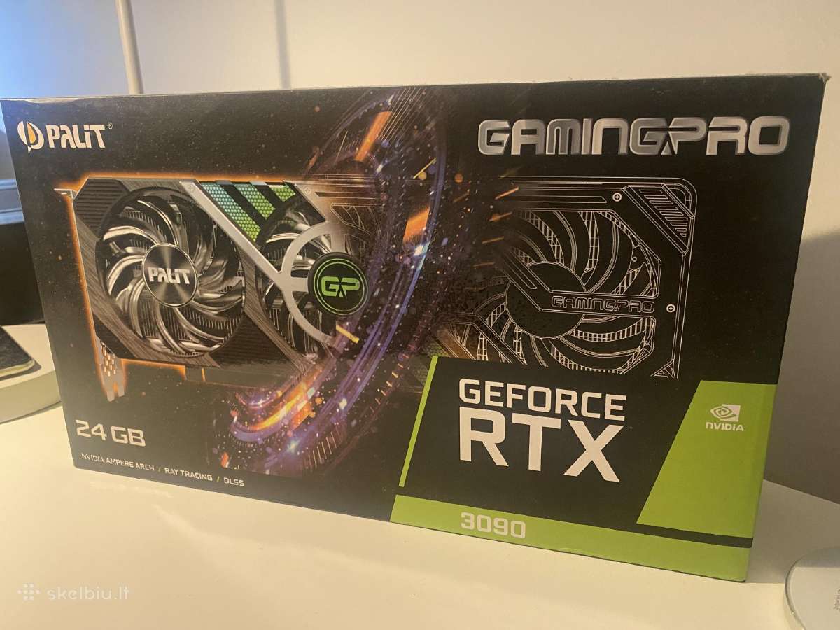 Rtx 3090 Palit Gamingpro 24 GB - Skelbiu.lt