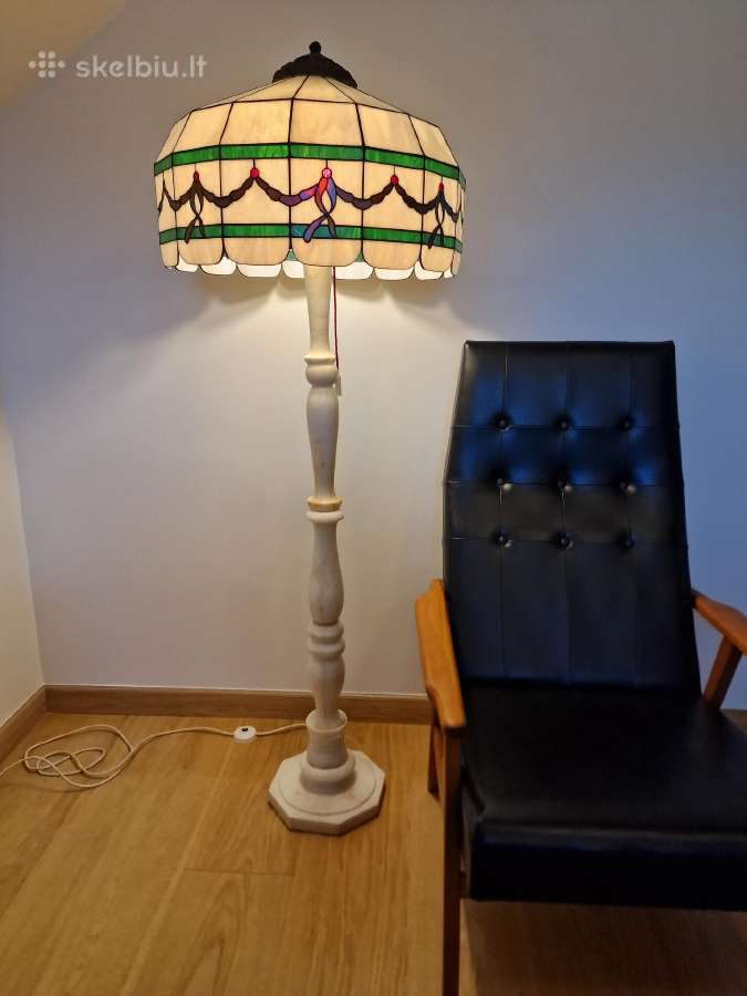 Vintažinis mid century Tiffany st. toršeras - nuotraukos Nr. 2