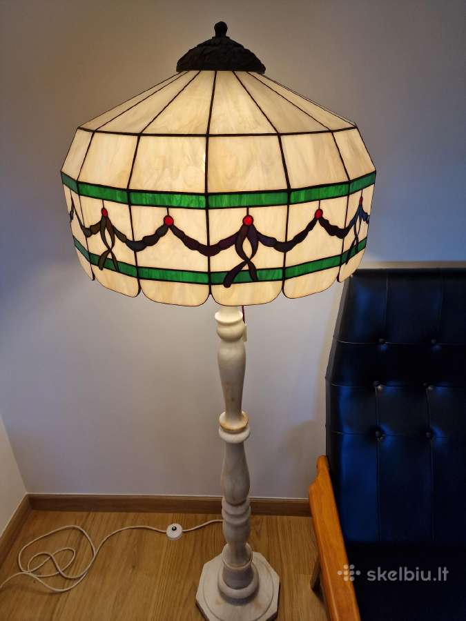 Vintažinis mid century Tiffany st. toršeras - nuotraukos Nr. 3