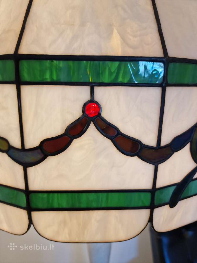 Vintažinis mid century Tiffany st. toršeras - nuotraukos Nr. 4