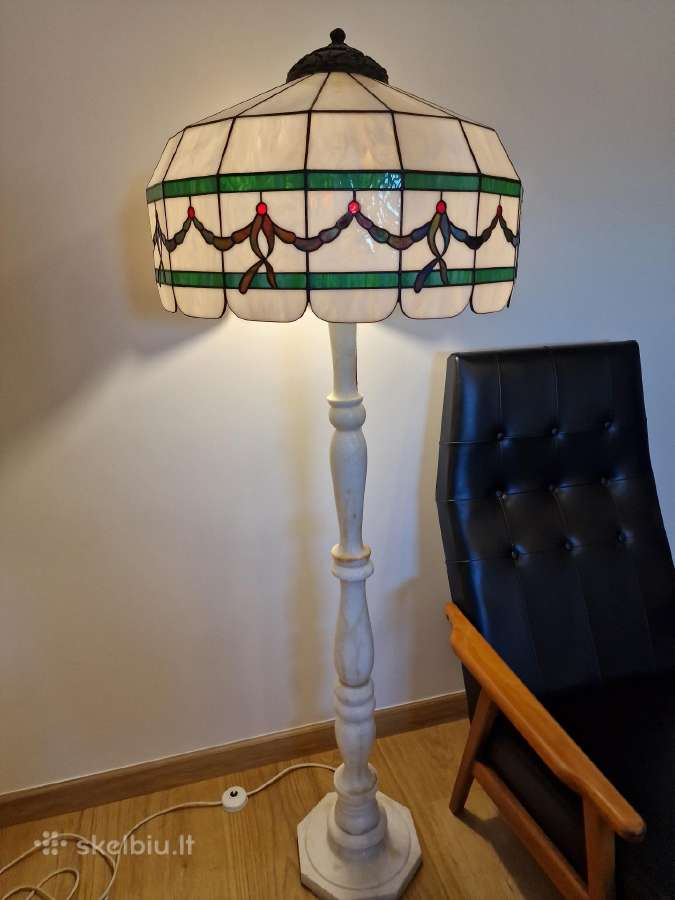Vintažinis mid century Tiffany st. toršeras - nuotraukos Nr. 5