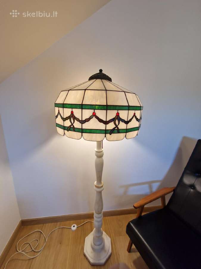Vintažinis mid century Tiffany st. toršeras - nuotraukos Nr. 6