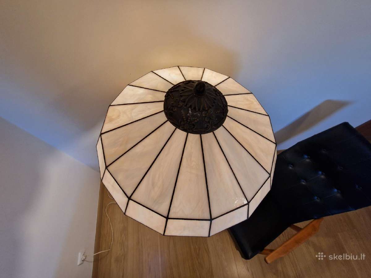Vintažinis mid century Tiffany st. toršeras - nuotraukos Nr. 8