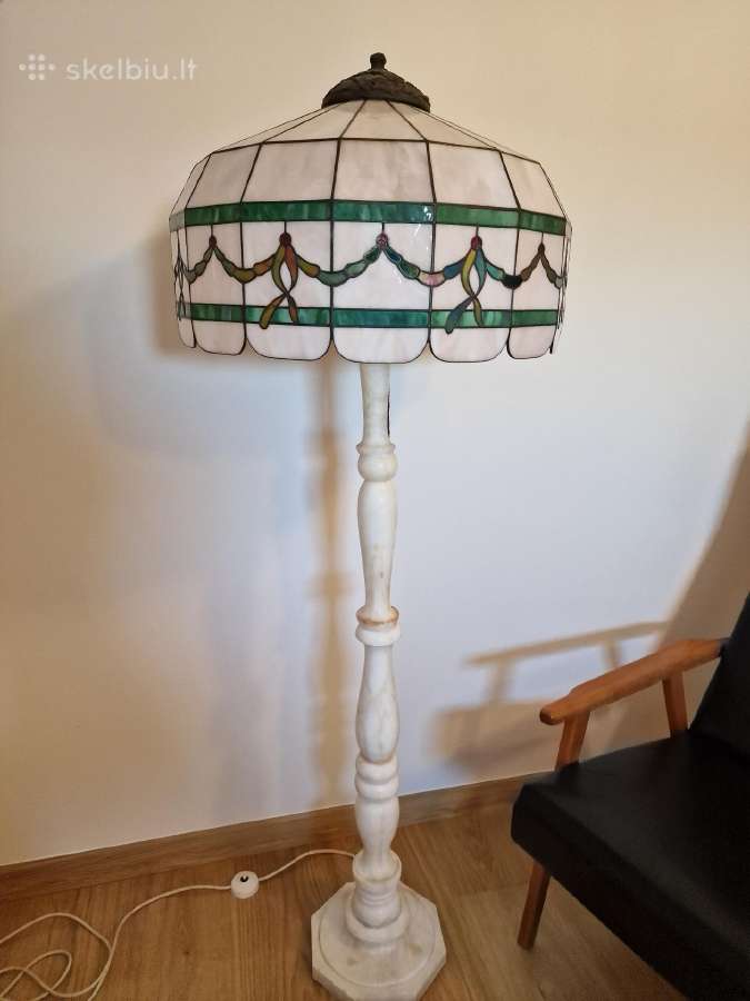 Vintažinis mid century Tiffany st. toršeras - nuotraukos Nr. 11