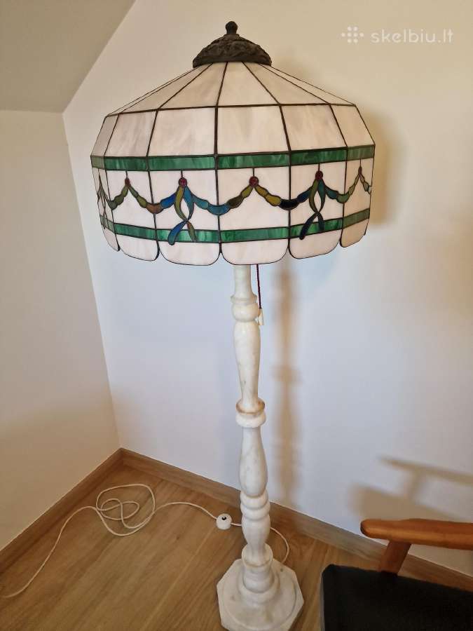 Vintažinis mid century Tiffany st. toršeras - nuotraukos Nr. 13
