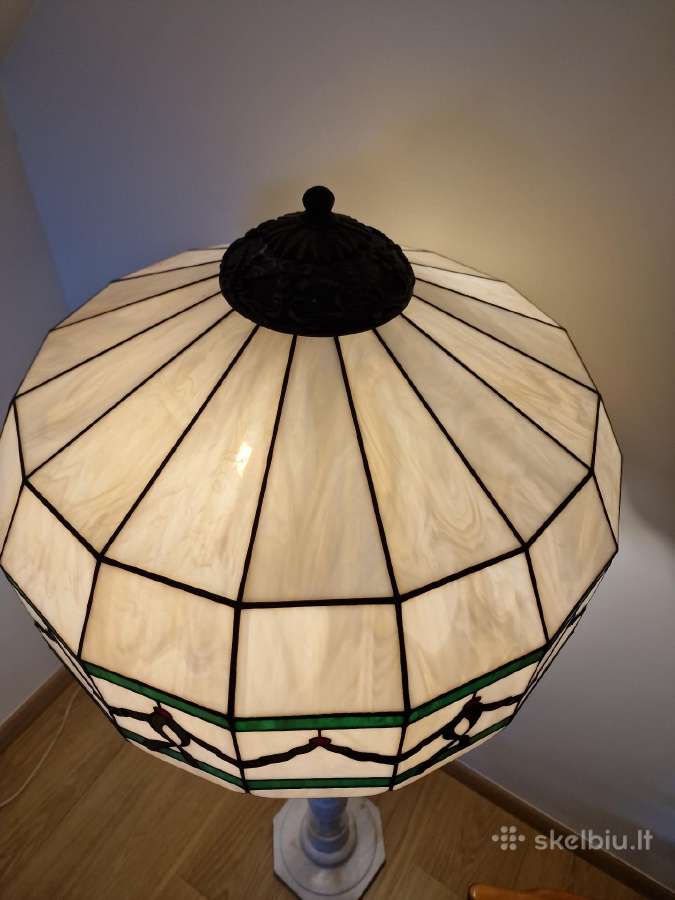 Vintažinis mid century Tiffany st. toršeras - nuotraukos Nr. 21