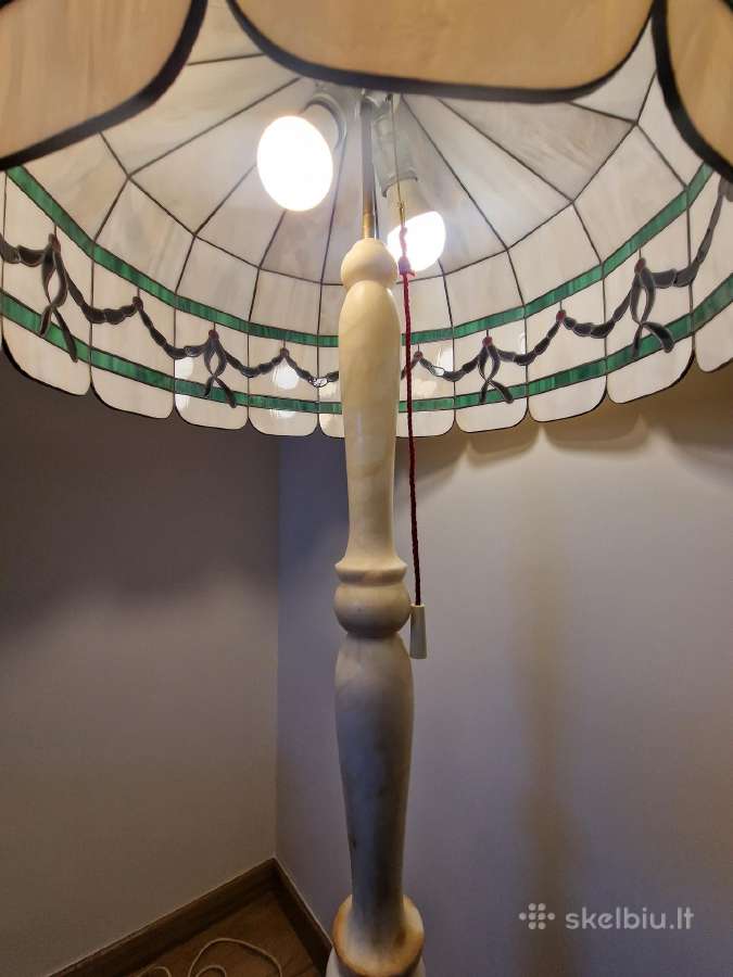 Vintažinis mid century Tiffany st. toršeras - nuotraukos Nr. 23