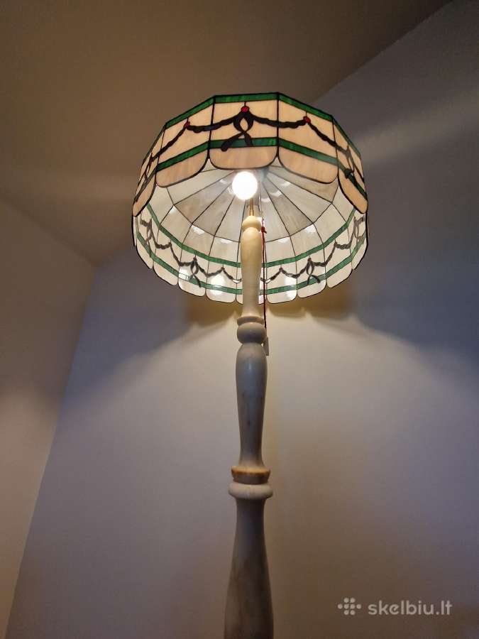 Vintažinis mid century Tiffany st. toršeras - nuotraukos Nr. 24