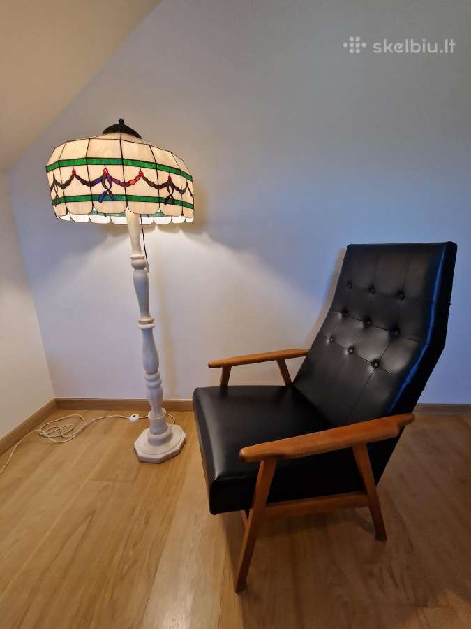 Vintažinis mid century Tiffany st. toršeras - nuotraukos Nr. 26