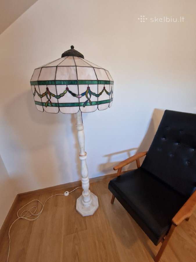 Vintažinis mid century Tiffany st. toršeras - nuotraukos Nr. 29