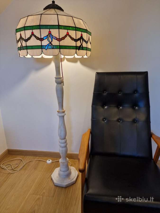 Vintažinis mid century Tiffany st. toršeras - nuotraukos Nr. 31