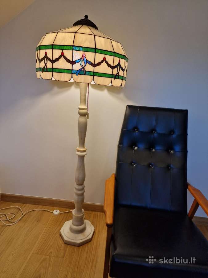 Vintažinis mid century Tiffany st. toršeras - nuotraukos Nr. 36
