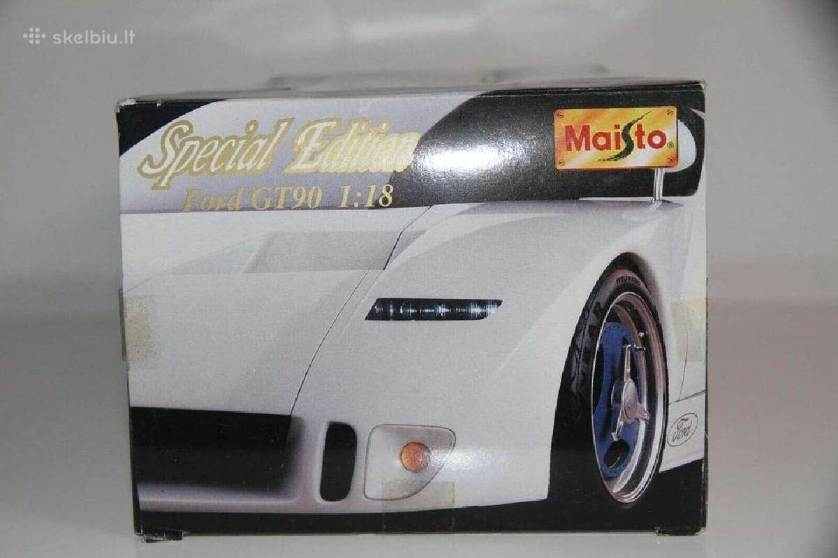 Ford gt90 1:18 modeliukas 1998 - nuotraukos Nr. 3