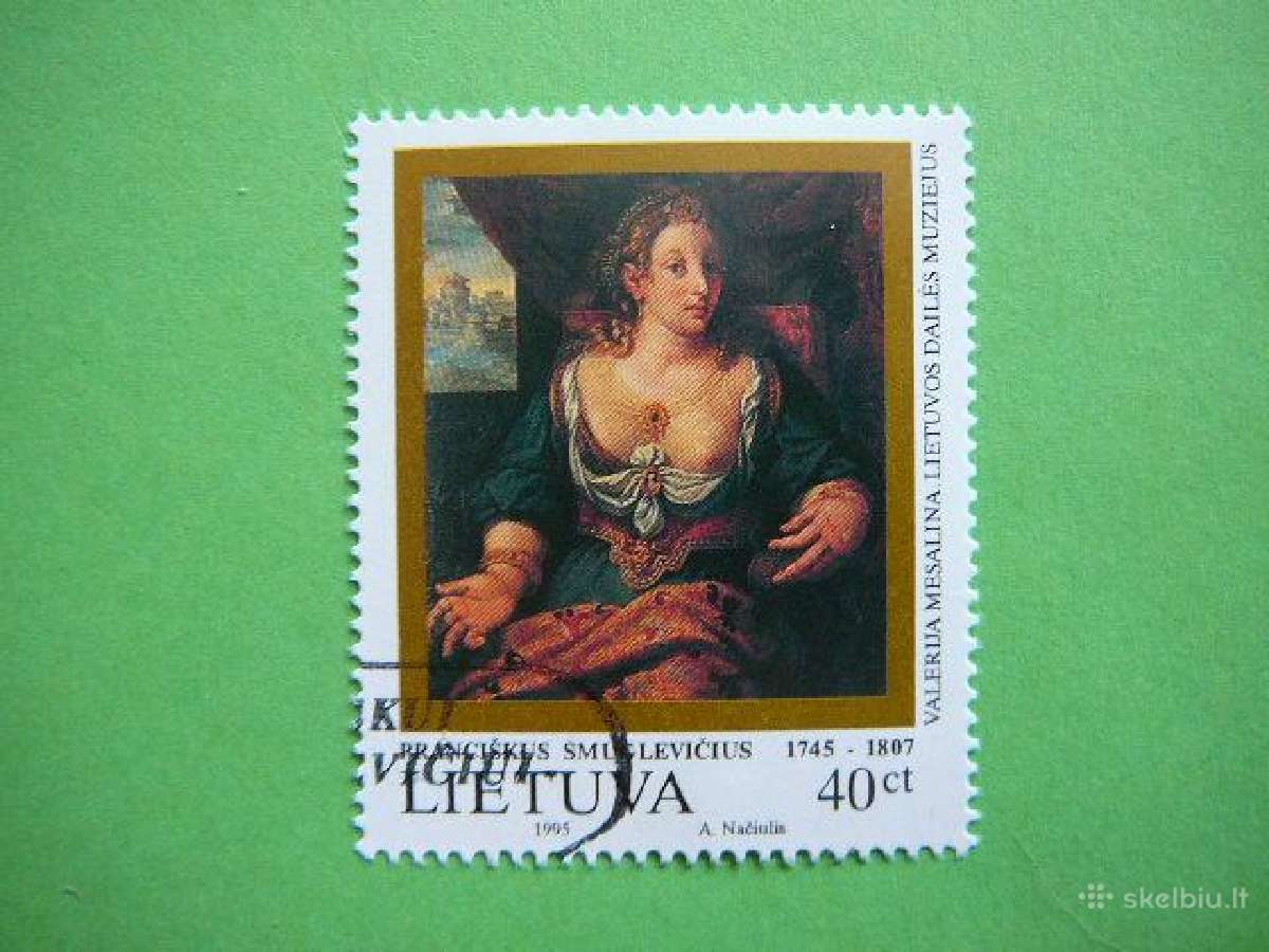 Lietuva 1995 Daile P. Smuglevicius antsp. lit593a