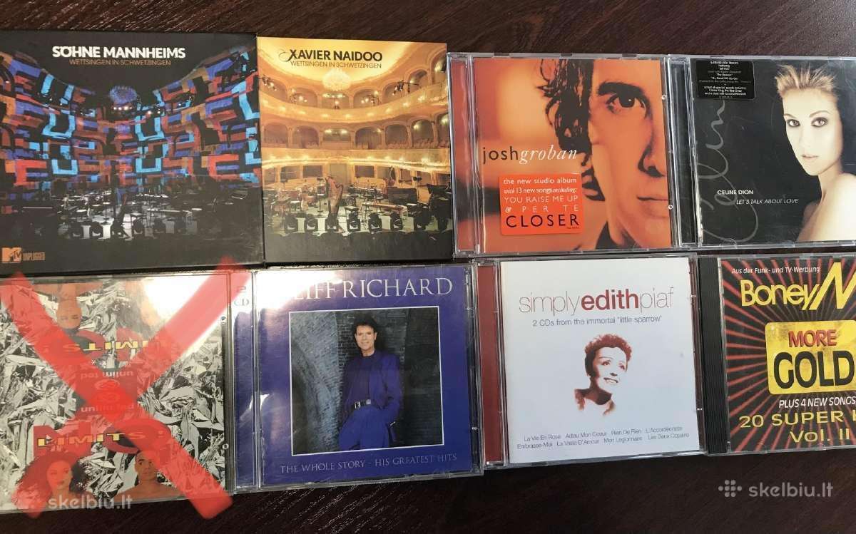 Gero stovio įvairūs originalūs CD - nuotraukos Nr. 3
