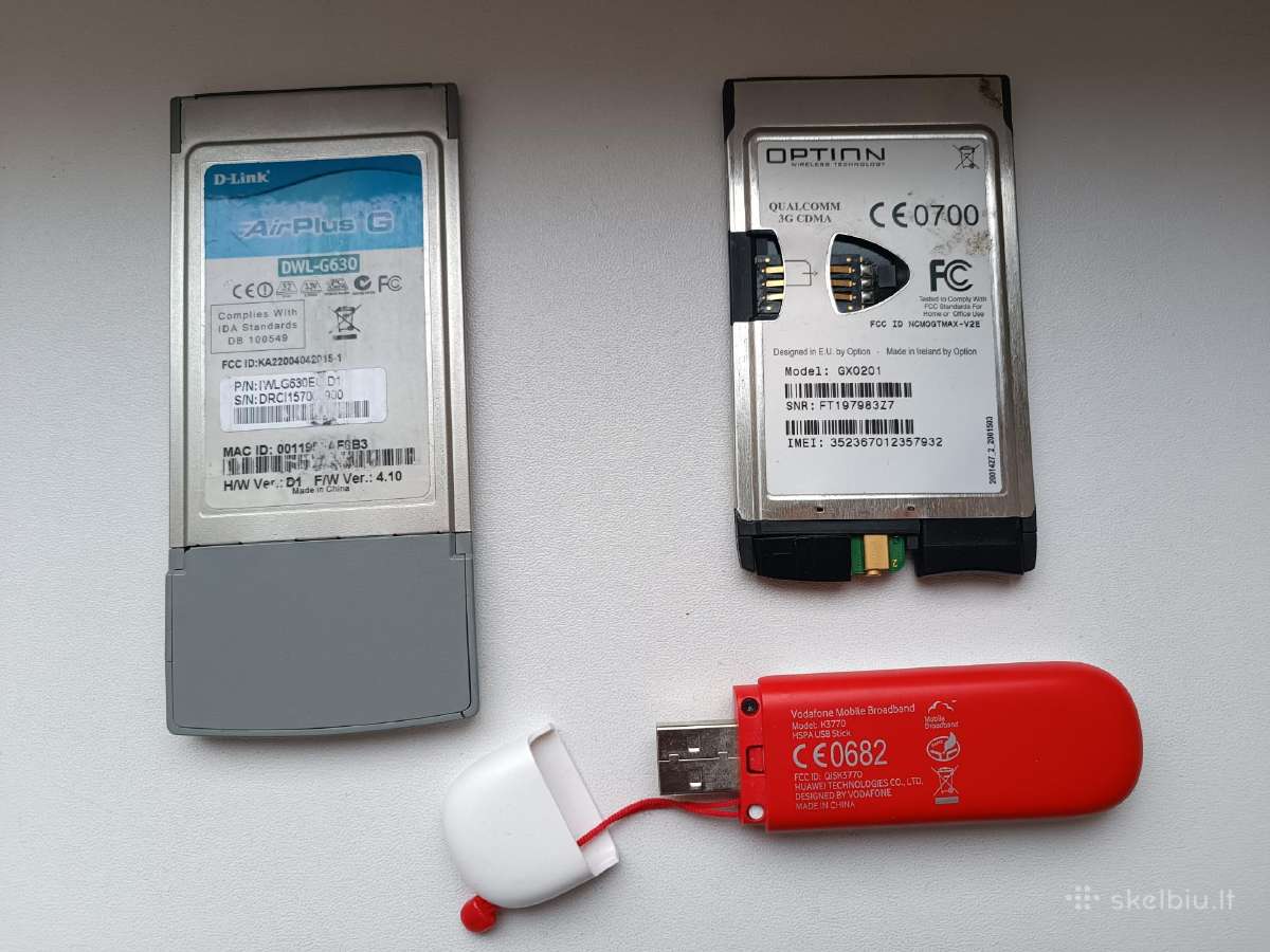 Omniconect Gx0201, Vodafone K3770 - nuotraukos Nr. 2