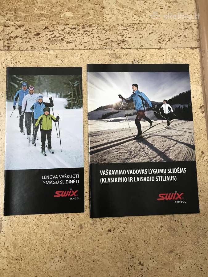 Swix Vaškavimo vadovas lygumų slidėms (klasikinio