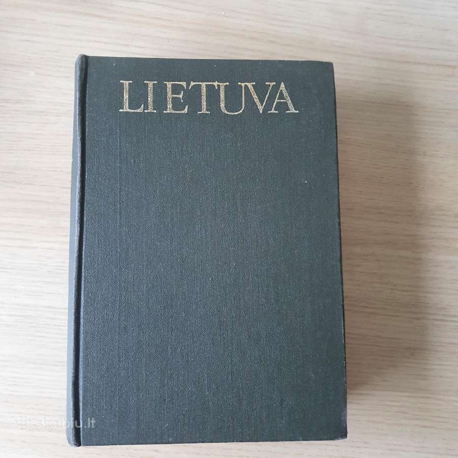 Lietuva. Lietuvių enciklopedija. XV tomas