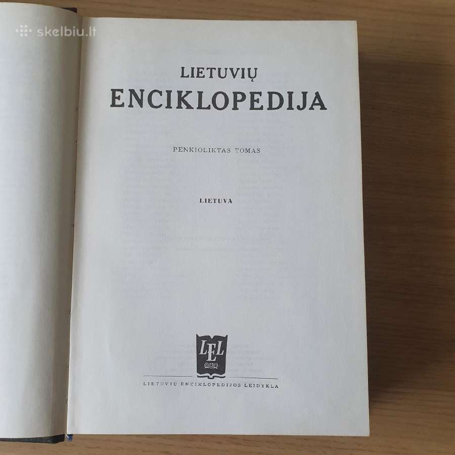 Lietuva. Lietuvių enciklopedija. XV tomas - nuotraukos Nr. 3