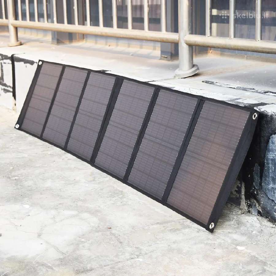 Nauja 60w sulankstoma saulės panelė baterija - Skelbiu.lt