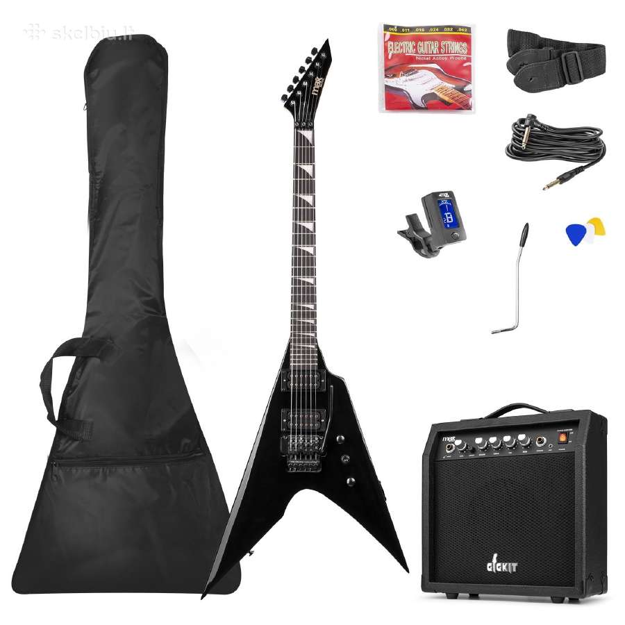 Max Gigkit Rock Style elektrinės gitaros rinkinys