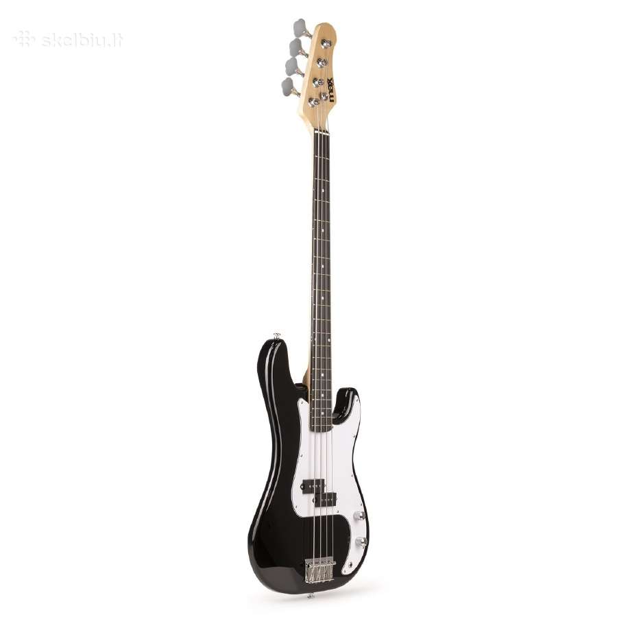 Max Gigkit bosinės gitaros rinkinys juoda - nuotraukos Nr. 3