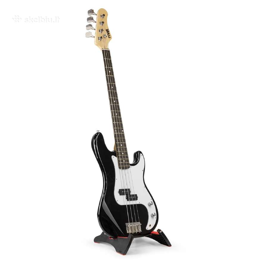 Max Gigkit bosinės gitaros rinkinys juoda - nuotraukos Nr. 4