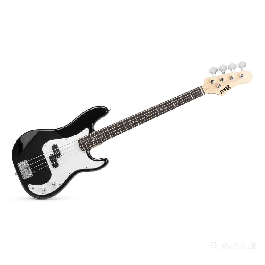 Max Gigkit bosinės gitaros rinkinys juoda - nuotraukos Nr. 5