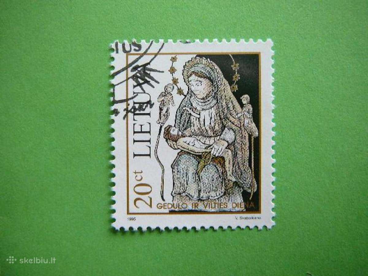 Lietuva 1995 Gedulo ir vilties d. antsp. lit587a