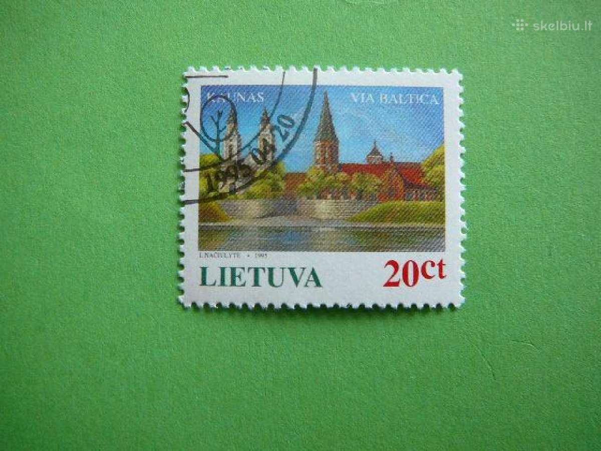 Lietuva 1995 Via Baltica Kaunas antsp. lit576a