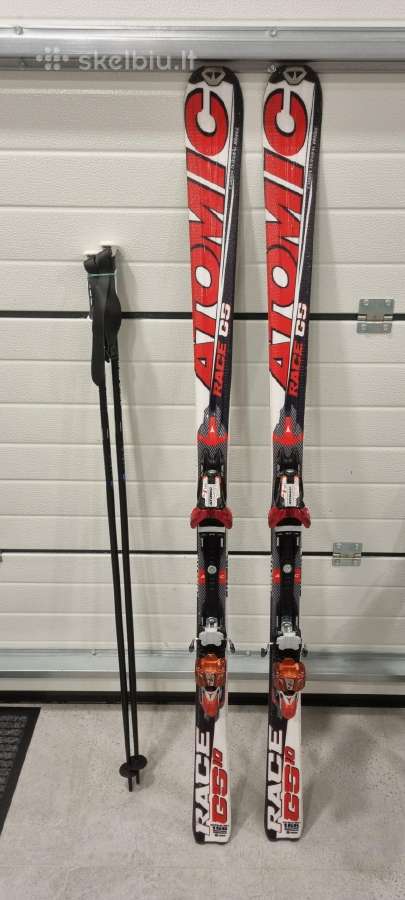Slidės atomic race gs 166cm - nuotraukos Nr. 3