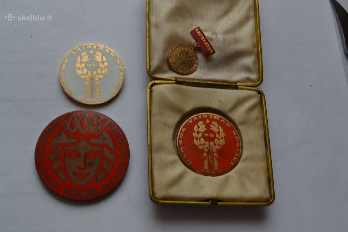 Kolekcijos ispardavimas.laureatas 1980-1987