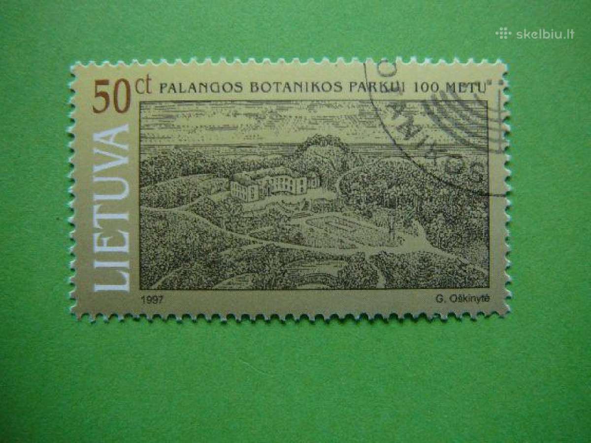 Lietuva 1997 Palanga Parkas antsp. lit643a