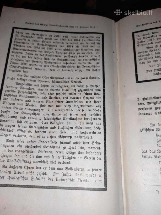 Antikvarinė knyga su memelio stampu - nuotraukos Nr. 6