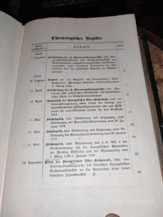 Antikvarinė knyga su memelio stampu - nuotraukos Nr. 8