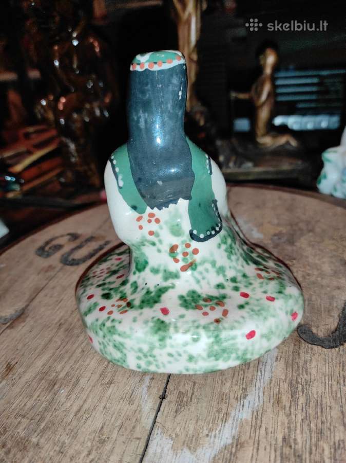 Keramikinės glazūruota statule - nuotraukos Nr. 3