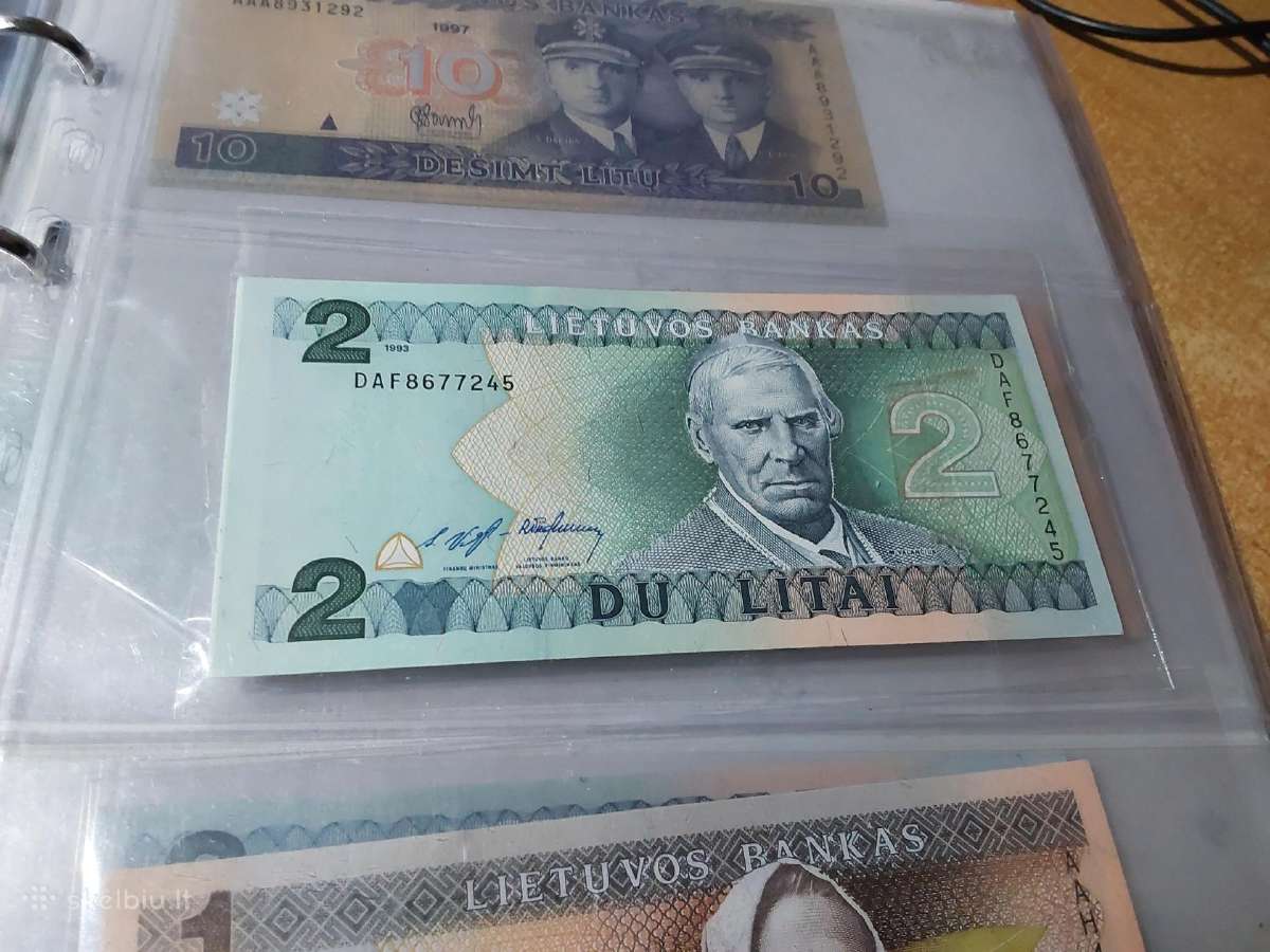 Parduodu 1 ir 2 litus unc - nuotraukos Nr. 5