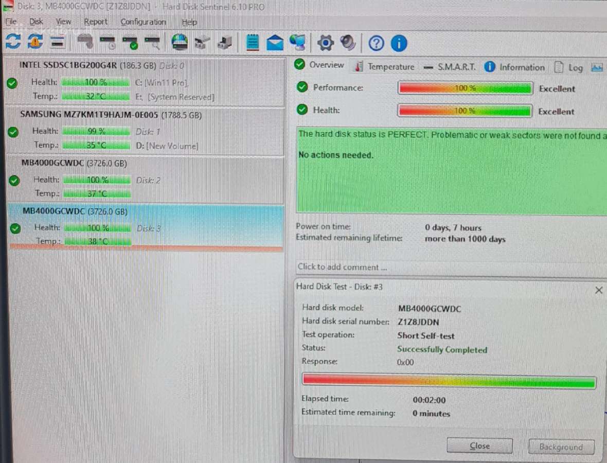 2.5" 3.5" Sata HDD 1tb 2tb 3tb 4tb 6tb 8tb 10-32tb - nuotraukos Nr. 19
