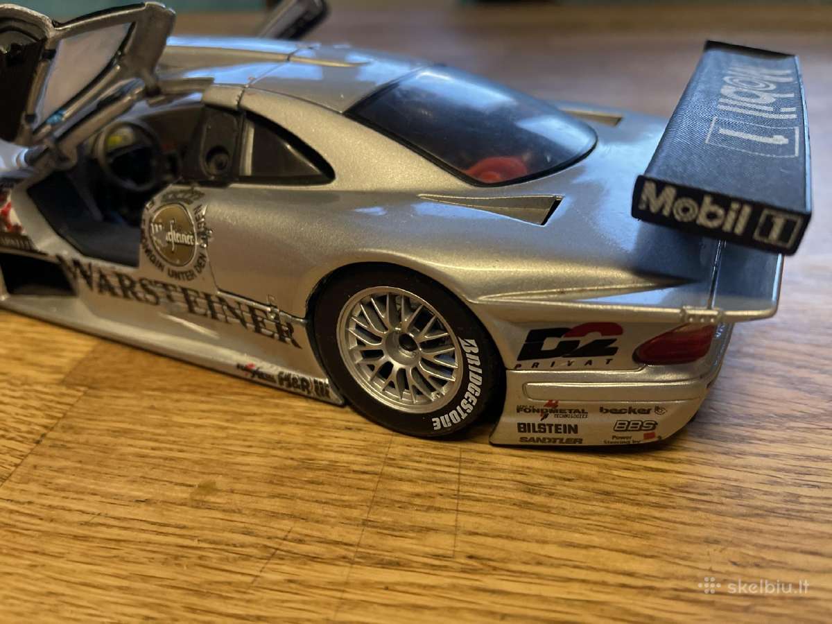 Mercedes Clk-gtr Meisterauto 1998. Modeliukas. - nuotraukos Nr. 4