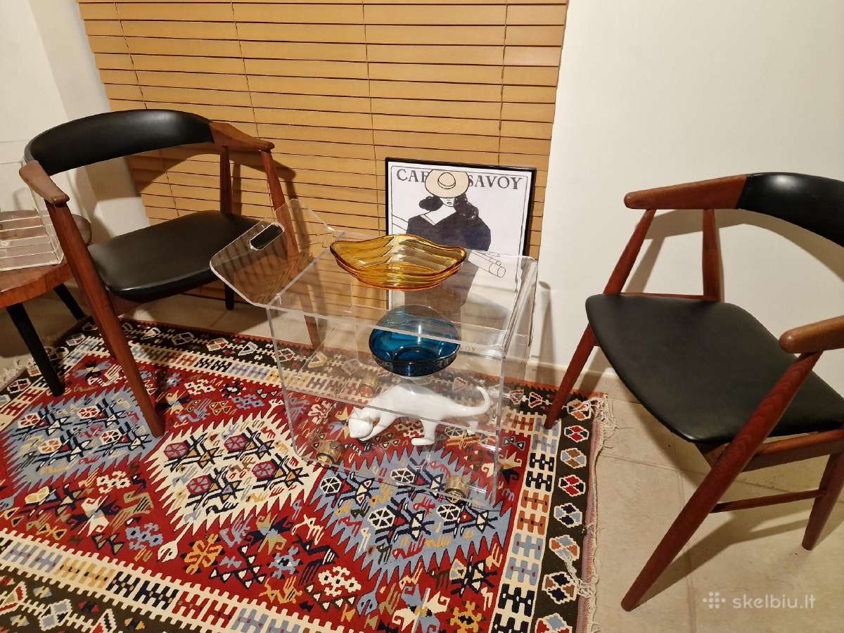 Vintažinis mid century poliakrilo staliukas - nuotraukos Nr. 15