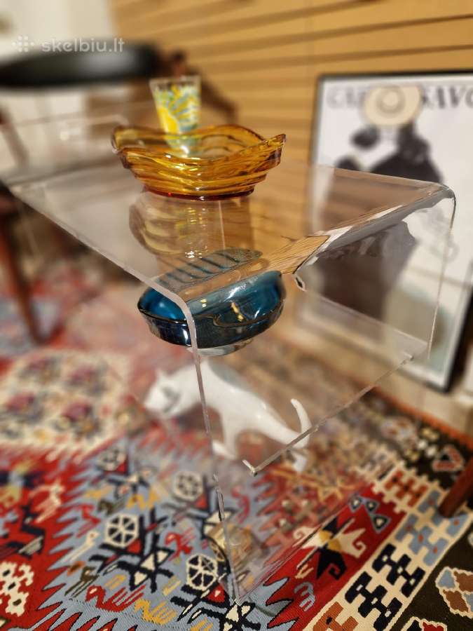 Vintažinis mid century poliakrilo staliukas - nuotraukos Nr. 22