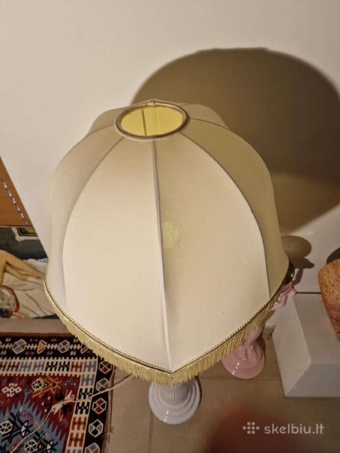 Vintažinis mid century porcelian.stalo šviestuvas - nuotraukos Nr. 19