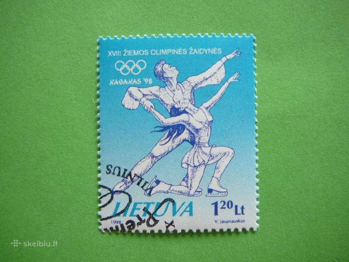 Lietuva 1998 Olimpines antsp. lit657a