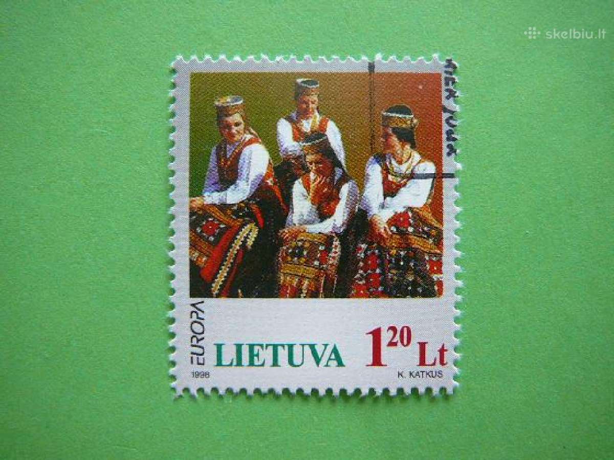Lietuva 1998 Europa antsp. lit664a