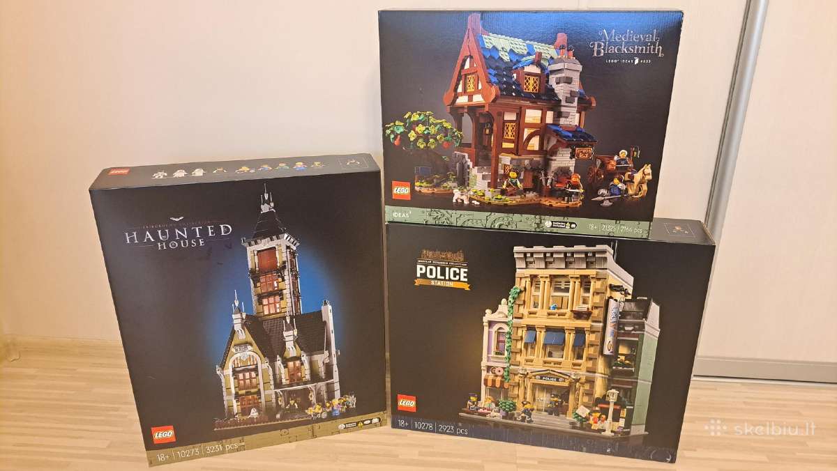 Lego 10273, 10278, 21325