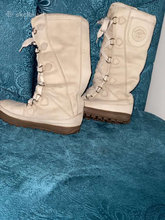 Originalus šilti Timberland batai aukštu aulu - nuotraukos Nr. 2