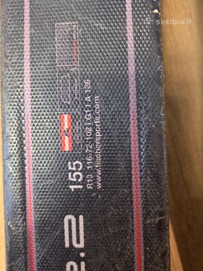Kalnų slidės 155 ir 170 cm - nuotraukos Nr. 3