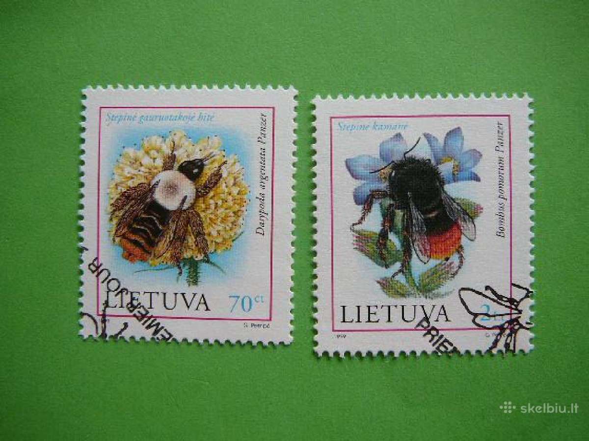 Lietuva 1999 Bites antsp. lit698/9a