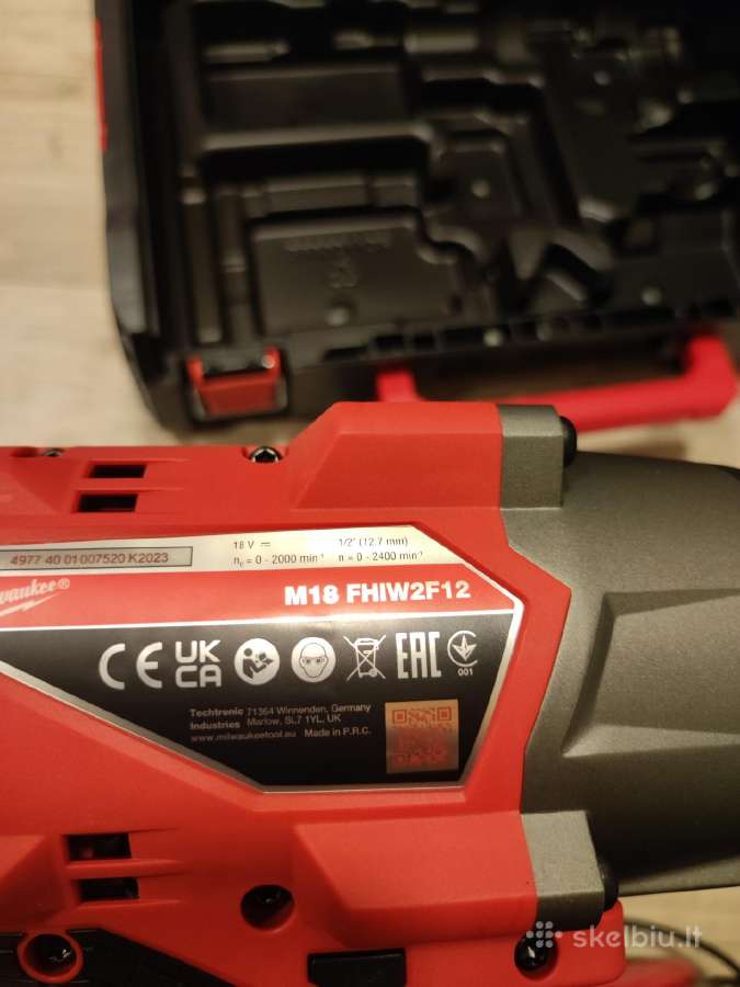 Milwaukee Onefhiwf 34-502 verzliasūkis, šlifuoklis - nuotraukos Nr. 7